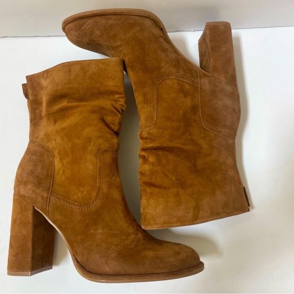 Steve Madden Vector Boot in Chestnut Suede Size 9.5 - Picture 10 of 16